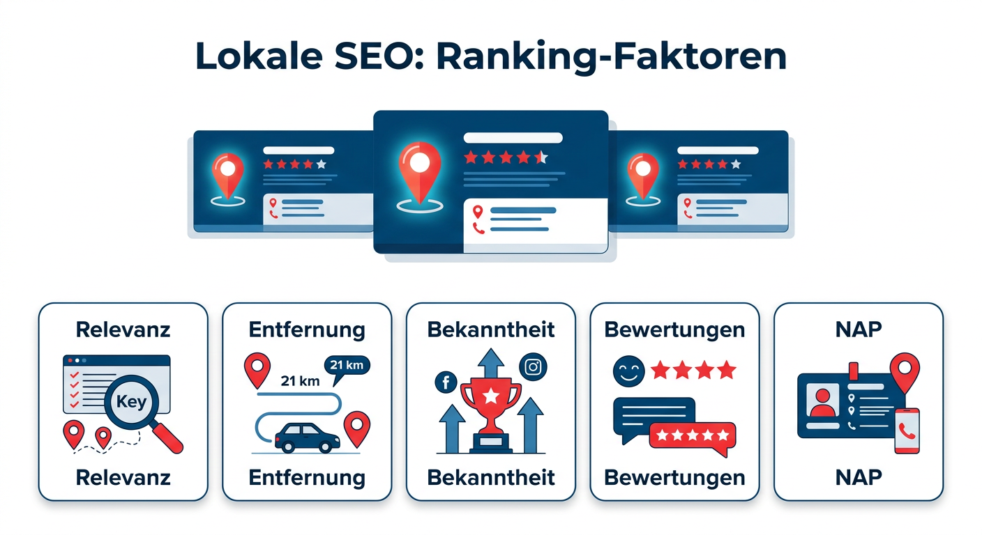 Lokale SEO Google Maps Ranking verbessern: Tipps für KMU 2026